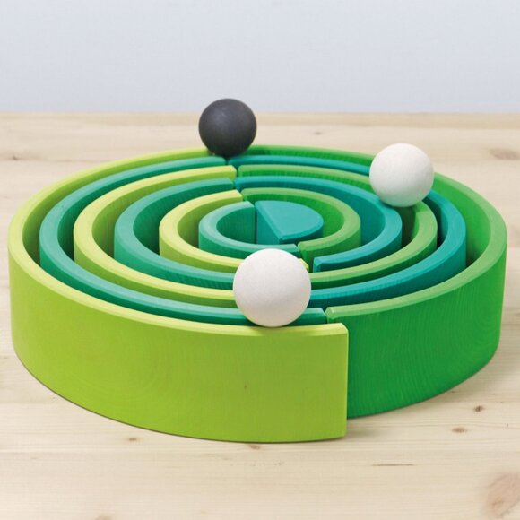 NWT Grimm's Wooden Toys Large Meadow Rainbow - Picture 3 of 4